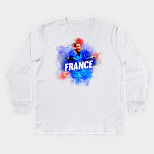 La France! Kids Long Sleeve T-Shirt